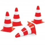 Rolly Toys traffic cones – set of 4 warning cones