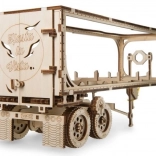 Wooden 3D Puzzle Trailer for Truck HEAVY BOY VM-03 (138 pieces) UGEARS