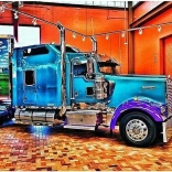 Diamantno slikanje sijajen tovornjak 30x40 cm