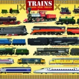 Puzzle Trains 100 pieces EUROGRAPHICS