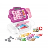 Children's Electronic Cash Register Mini Store - Pink