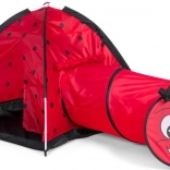 Kids' Ladybug Tent with Tunnel IPLAY