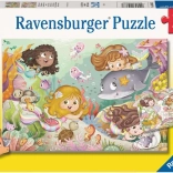 Ravensburger Fairies & Mermaids Puzzle 2×12 pieces