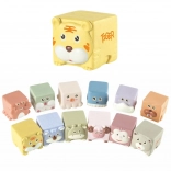 Set of Soft Sensory Animal Blocks, 12 pcs