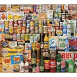 Puzzle GIBSONS Year 1980 Shopping Basket 1000 pieces