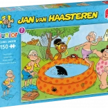 Puzzle JUMBO Jan van Haasteren Junior: Pool Pranks 150 pieces