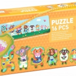 DJECO Puslespil Store og Små på Gården