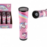 Kaléidoscope Licorne – kaléidoscope en plastique pour enfants 16,5 cm