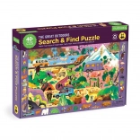 Mudpuppy Puzzle Search & Build Nature 64 Pieces