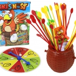 Board Game Build a Nest for KIKI – family dexterity game