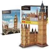 3D Puzzle NATIONAL GEOGRAPHIC: Big Ben, 94 Pieces – CUBICFUN