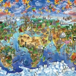 EUROGRAPHICS Puzzle Wonders of the World 5000 pieces