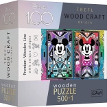 Wooden Puzzle Mickey Mouse & Minnie 501 Pieces