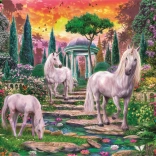 Puzzle 2000 Pieces Unicorns in the Garden CLEMENTONI
