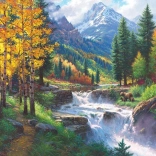 Majestic Mountain Rocky Mountain Puzzle 2000 Pieces Cobble Hill
