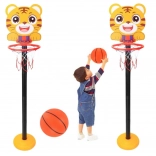 Kinder-Basketball-Set mit Tiger-Motiv
