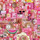 Puzzle of Pink Theme COBBLE HILL 1000 Pieces