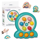 WOOPIE Skill Game Hammerhead Kreta With String Octopus Green 2in1