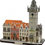 3D Puzzle Old Town Astronomical Clock, 137 pieces
