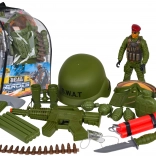 Mega soldier set for kids with accessories