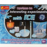 Érdekes kísérletek jéggel – tudományos készlet gyerekeknek