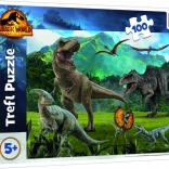 Puzzle Trefl 100 pièces Jurassic World – aventure de dinosaures