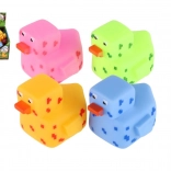 Gumibaba kacsa fürdőbe pixel stílusban 5 × 7 cm