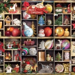 Eurographics puzzle Christmas ornaments 1000 pieces