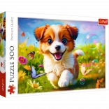 Jolly Puppy Puzzle 500 pieces
