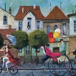 Unicycle Puzzle 260 Pieces by ART PUZZLE