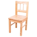 Wooden Chair for Children Natural Bigjigs Toys