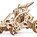 Houten mechanische 3D-puzzel mini buggy UGEARS, 80 stukjes