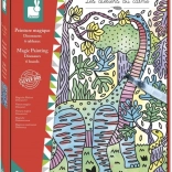 Maxi Coloring Dinosaurs by Janod