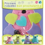 Creatieve set – kattenknuffel Mela van vilt