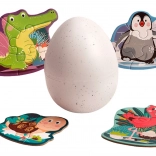 TOP BRIGHT puzzle little ones in an egg – animal puzzles for kids 2–5 pieces