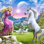 Puzzle 180 Pieces My Friend Unicorn