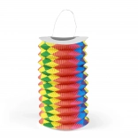 Rainbow paper lantern 15 cm
