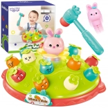 Woopie interactive whack-a-mole game – educational fun with hammer and carrots