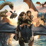 Puzzle 200 – Toothless and Friends TREFL