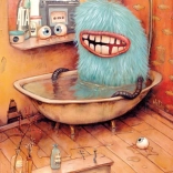 Puzzle HEYE Zozoville: In the Tub 1000 Pieces