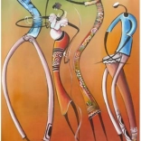 Dancing Africans Puzzle 1000 Pieces MAGNOLIA