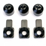 Support head for Carrera Evolution, Digital 132 and Digital 124 slot car tracks (3 pcs)