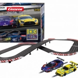 Carrera Digital 132 slot car set Pole to Podium 7.6 m with Ferrari 296 GT3 and Mercedes-AMG GT3 Evo cars