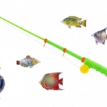 Magnetic fishing set for kids – 39 cm rod and 5 fish