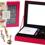 Kit créatif de fabrication de bijoux pour enfants – perles et pendentifs dans une boîte cadeau