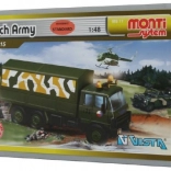 Monti System MS 11 Construction Set Czech Army Tatra 815 1:48 in a 22x15x6 cm box