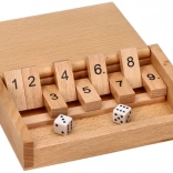 Goki utazó játék Shut the Box – esély