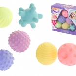 Sensorische speelballen voor kinderen - set van 6 stuks