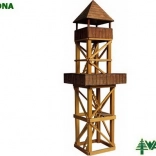 Wooden Glue Kit Watchtower by Walachia