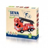 Seva Transport – Firefighters, construction set 545 pieces